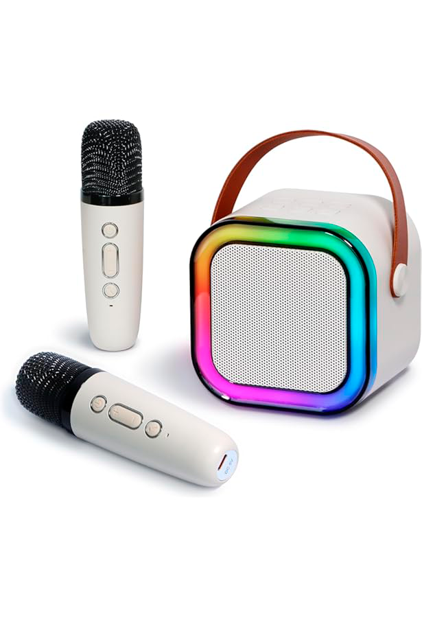 CAIXA DE SOM BLUETOOTH LED K12 C/MICROFONE