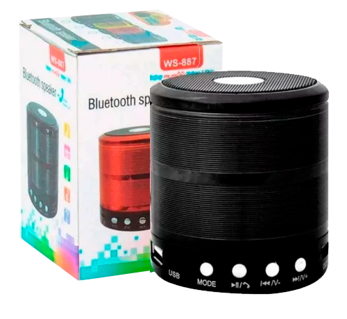 CAIXA DE SOM BLUETOOTH -MINI - 3W WS-887